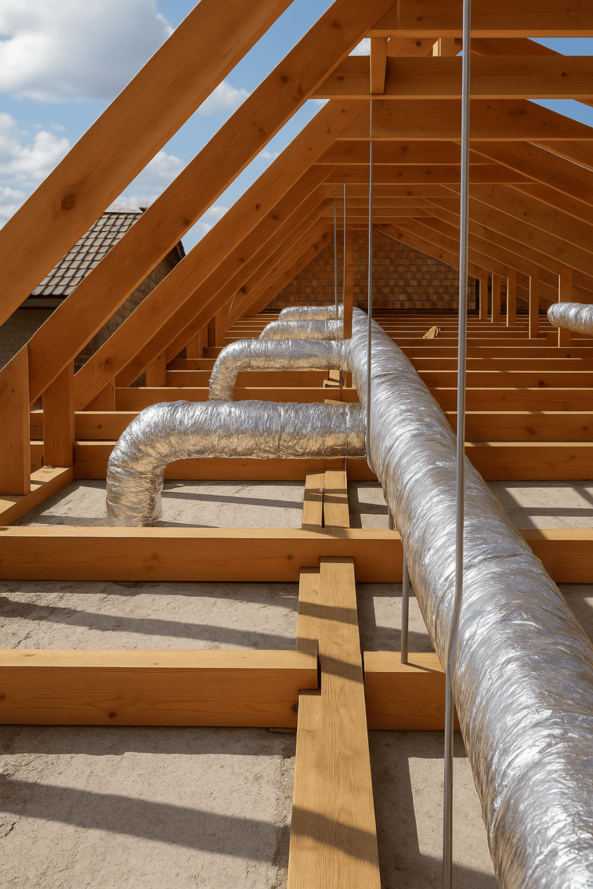 Размещение вентиляционной установки в частном доме